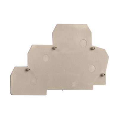 EPT2EBEIGE IMO ER Beige End Plate for ERT2E Triple Deck Terminal