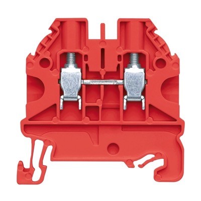 58.504.0055.5 Wieland selos WT 4mm Red DIN Rail Terminal for TS35 Rail Single Feed Through WT4 RT