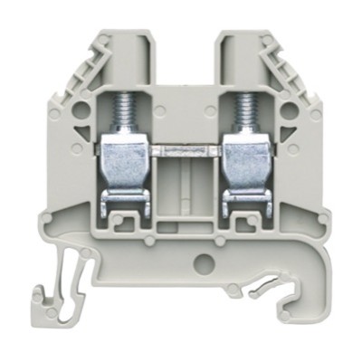 58.506.0055.0 Wieland selos WT 6mm Grey DIN Rail Terminal for TS35 Rail Single Feed Through WT6