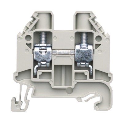 58.510.0055.0 Wieland selos WT 10mm Grey DIN Rail Terminal for TS35 Rail Single Feed Through WT10