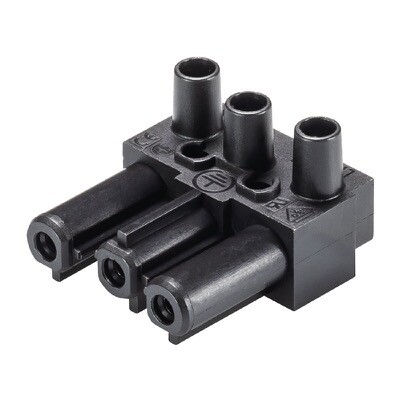 92.031.3258.1 Wieland gesis GST18 3 Pole Black Female Connector 