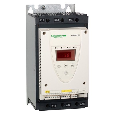 ATS22D62Q Schneider Altistart 22 for Three  Phase Motors 230-440V Supply Soft Starter 15kW at 230V 62A