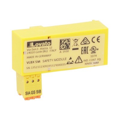 VLBXSM Lovato VLB3 Safe Torque off (STO) Module