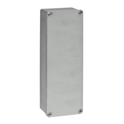 G250.54 RP Gain Aluminium 252 x 87 x 61mmD Enclosure IP65 Sandblasted Finish