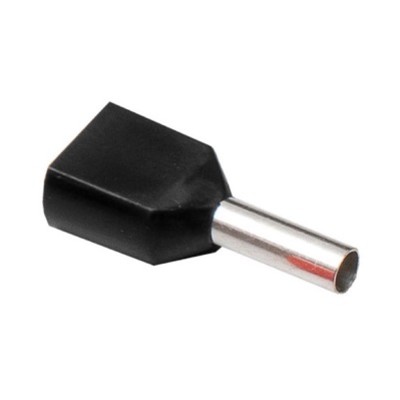 MGB1.5MMBLACK-DB 1.5mm Black Ferrules Double French