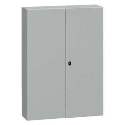 NSYS3D141030DP Schneider Spacial S3D Mild Steel 1400H x 1000W x 300mmD Wall Mounting Enclosure IP55