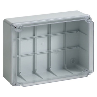 B04856 IBOCO Pico ABS 300 x 220 x 120mmD Enclosure Clear Lid IP56