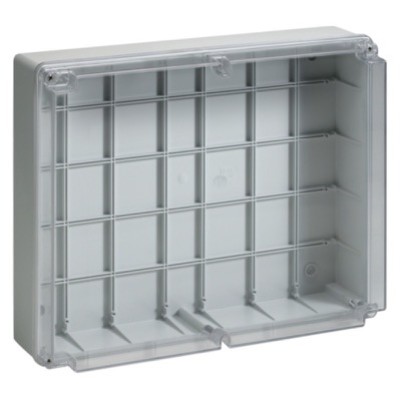 B04858 IBOCO Pico ABS 460 x 380 x 120mmD Enclosure Clear Lid IP56