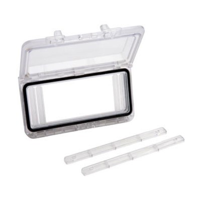 L 06 Fibox Polycarbonate 6 Module Inspection Window: IP54 130 x 77 x 28mmD