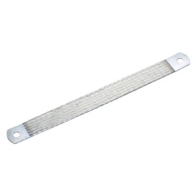 563510nVent ERIFLEX MBJ100-250-30 Grounding &amp; Bonding Braid 250 x 40 x 4mm 30.5mm Hole Both Ends