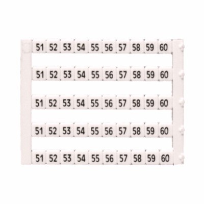 MT5-51-60 IMO MT5 Marking Tag 5 x 5mm Printed 51-60