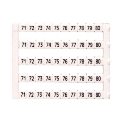 MT5-71-80 IMO MT5 Marking Tag 5 x 5mm Printed 71-80