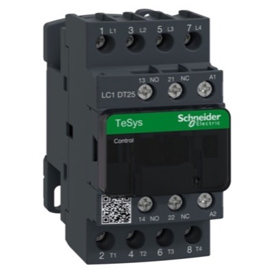 Schneider TeSys Deca 4 Pole Contactors 25A AC1