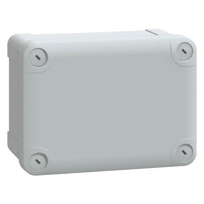 NSYTBP16128 Schneider Thalassa TBP Polycarbonate 164 x 121 x 87mmD Enclosure Grey Lid IP66 RAL7035