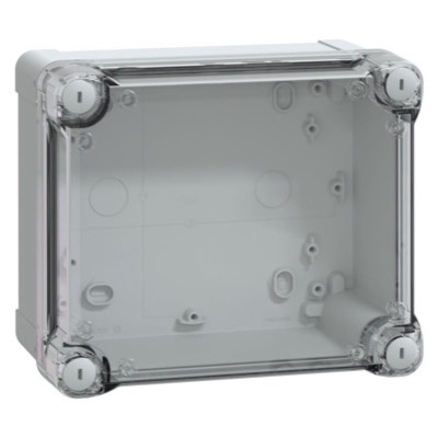 NSYTBS191610HT Schneider Thalassa TBS ABS 192 x 164 x 105mmD Enclosure Clear Lid IP66 RAL7035