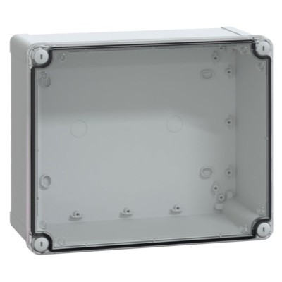 NSYTBS292412HT Schneider Thalassa TBS ABS 291 x 241 x 128mmD Enclosure Clear Lid IP66 RAL7035