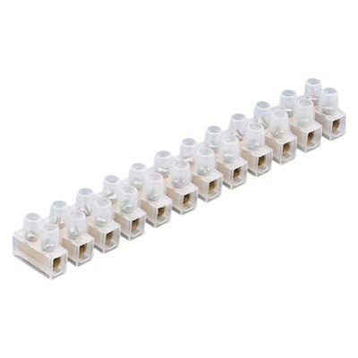 LSC3 3A 12 Way PVC Connector Block