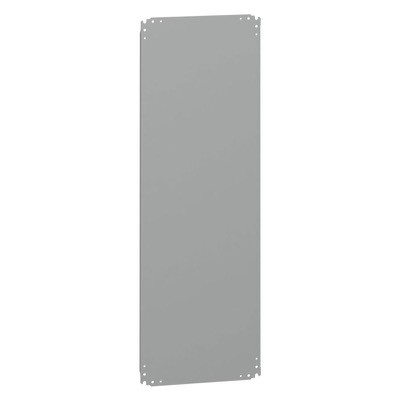 NSYPMM125 Schneider Thalassa PLA Internal Mounting Plate Galvanised Steel Plate 1140H x 375W x 2.5mmD