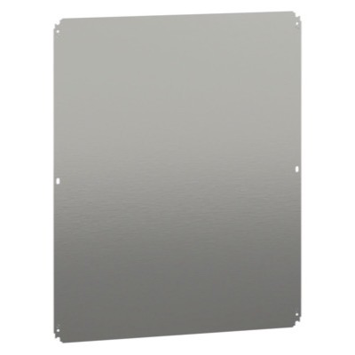 NSYMM108 Schneider Spacial NSYMM Internal Mounting Plate Galvanised Steel Dimensions 950H x 750W x 2.5mmD 