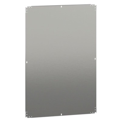 NSYMM128 Schneider Spacial NSYMM Internal Mounting Plate Galvanised Steel Dimensions 1150H x 750W x 2.5mmD