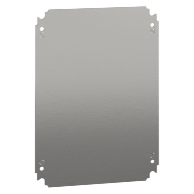 NSYMM43 Schneider Spacial NSYMM Internal Mounting Plate Galvanised Steel Dimensions 350H x 250W x 2mmD