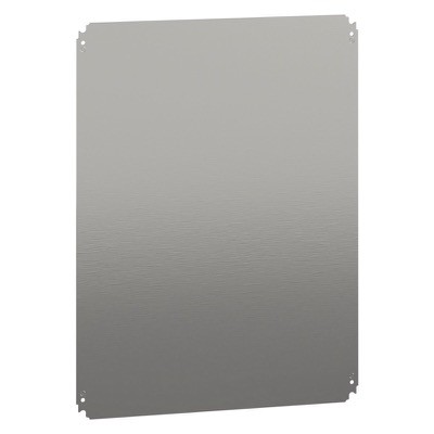 NSYMM86 Schneider Spacial NSYMM Internal Mounting Plate Galvanised Steel Dimensions 750H x 550W x 2.5mmD