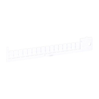 HR1X3016 Lovato HR10 Strip of 16 Blank Markers for HR1XS Sockets