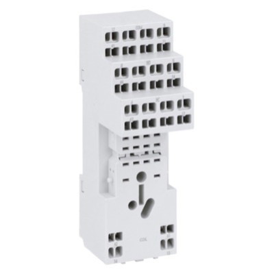 HR6XS21S Lovato HR60 Socket for HR602C Relays with Spring Terminals