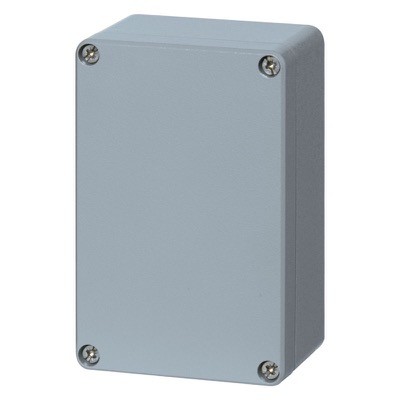 ALN 081306 Fibox ALU Aluminium 81 x 127 x 57mmD Enclosure IP66/67/68 RAL7001