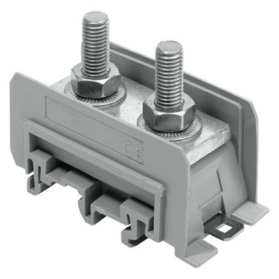 1SNA115146R1500 Entrelec SNA 120mm Power Block DIN Rail Terminal for TS35 &amp; TS32 Rail 2 x M8 Studs M120/35.FF