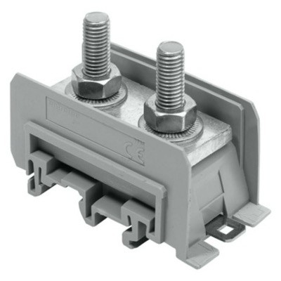 1SNA115149R2000 Entrelec SNA 300mm Power Block DIN Rail Terminal for TS35 &amp; TS32 Rail 2 x M10 Stud M300/42.FF