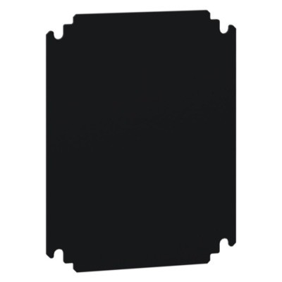 NSYMB3025 Schneider Thalassa PLM Insulating Backplate NSYPLM3025 Bakelite Black Dimensions 265 x 200 x 4mmD