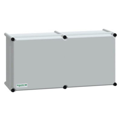 NSYPLSC2754G Schneider Thalassa PLS GRP 270 x 540 x 180mmD Enclosure Low Grey IP66