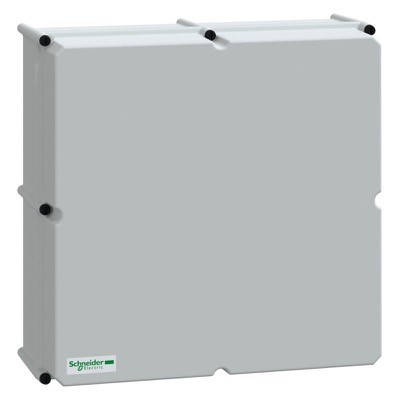 NSYPLSC5454G Schneider Thalassa PLS GRP 540 x 540 x 180mmD Enclosure Low Grey IP66