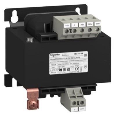 ABL6TS10B Schneider ABL6TS Optimized Range Modicon SELV Transformer 100VA 230-400V Input 24V Output 