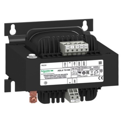 ABL6TS16B Schneider ABL6TS Optimized Range Modicon SELV Transformer 160VA 230-400V Input 24V Output