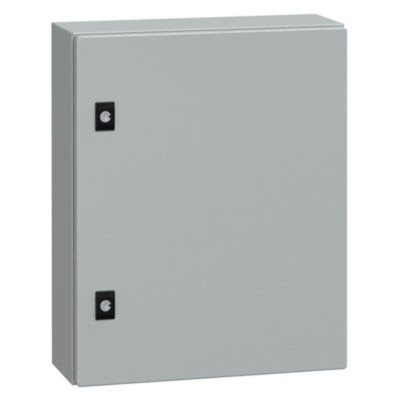 NSYCRN54150 Schneider Spacial CRN Mild Steel 500H x 400W x 150mmD Wall Mounting Enclosure IP66