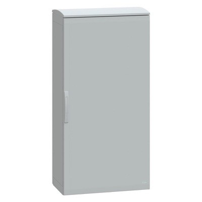 NSYPLAT1574G Schneider Thalassa PLA GRP 1500H x 750W x 420mmD Floor Standing Enclosure with Ventilated Canopy IP44