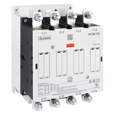 Lovato BF160 165kW 250A 4 Pole Contactors