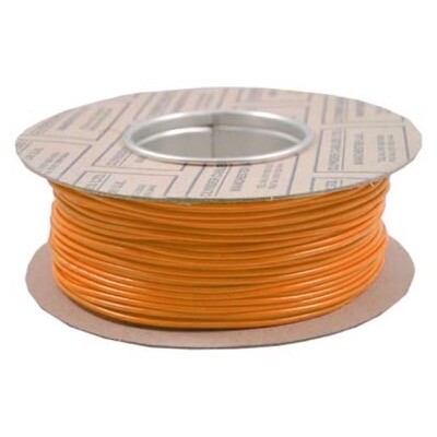 2491B1.0MMORANGE Clynder 2491B LSZH Cable 1.0mm Orange 