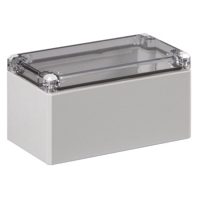 DABP081609T Ensto Cubo D ABS 80 x 160 x 86mmD Enclosure Clear Lid IP66/IP67