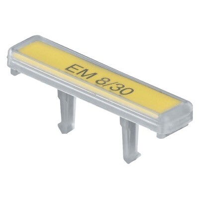 1806120000 Weidmuller EM 8/30 End Bracket Marker 32.4H x 7.2mmW