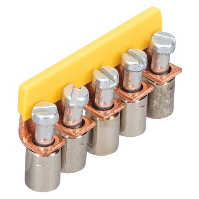 Z7.280.2527.0 Wieland Selos WK IVBWK 2.5-5; 5 Pole Insulated Cross Connector for 2.5mm (5mm Wide) 57 Series Terminals