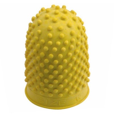 265494 Thimblette Rubber Size 2 Yellow Box 10