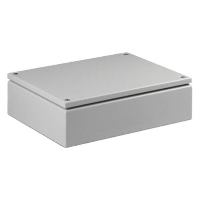 FFUP151508A Ensto Cubo F Terminal Box 150 x 150 x 80 Mild Steel Painted RAL7035 IP66