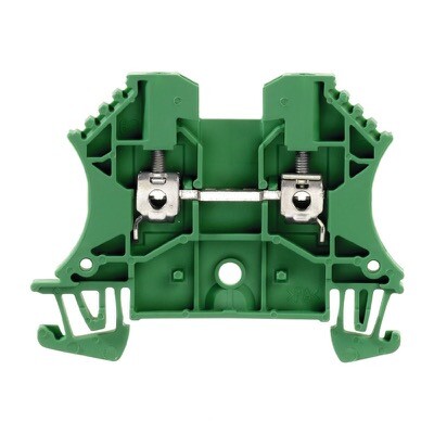 1020090000 Weidmuller W Series 2.5mm Green DIN Rail Terminal for TS35 Rail Single Feed Through WDU 2.5 GN