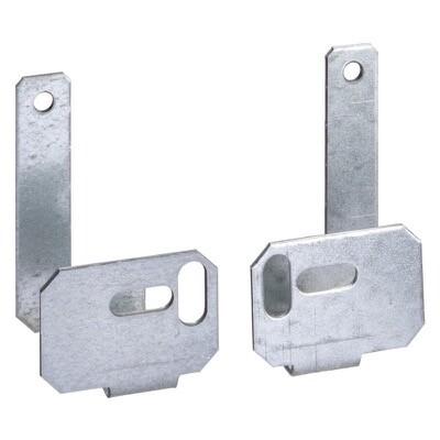 NSYEDCOS Schneider Spacial Set of 2 Brackets for Earthing Collector Bar