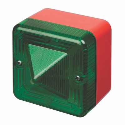 L101XAC115BX0A1R/G E2S L101X Xenon Beacon Red Base Green Lens 115V AC IP66