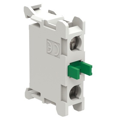 LPXCB10 Lovato Normally Open Base Contact Block for Lovato Platinum 22mm Control Units