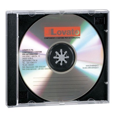 LRHSW01CD Lovato CD-ROM with LRHSW Software Valid for 1 Station